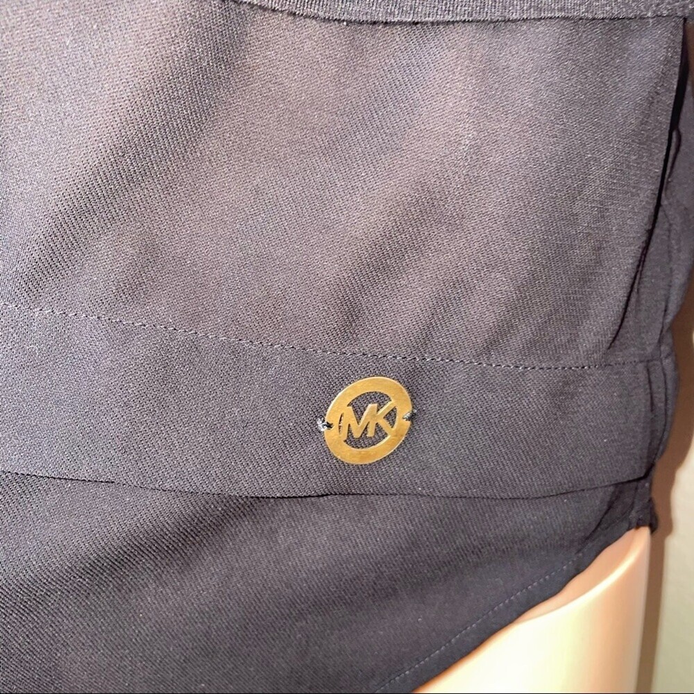 Michael Kors | Size MEDIUM | Sleeveless Women's Blouse summer work career basic - Picture 4 of 8